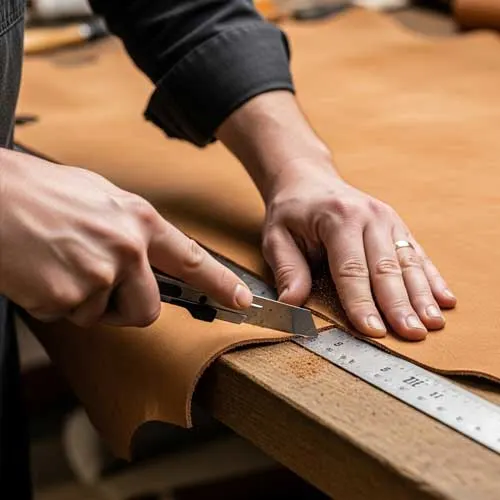leather cutting